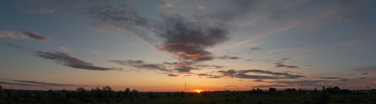 夕阳西下