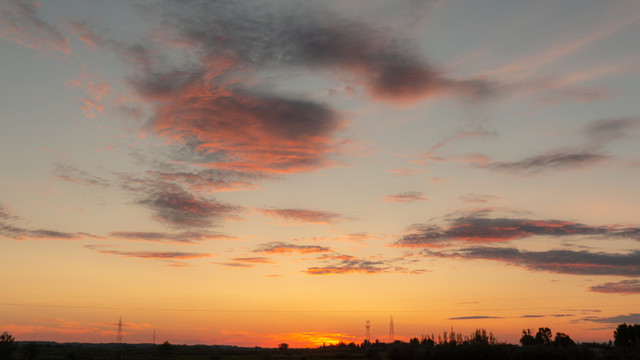 夕阳西下