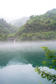 雾漫小东江