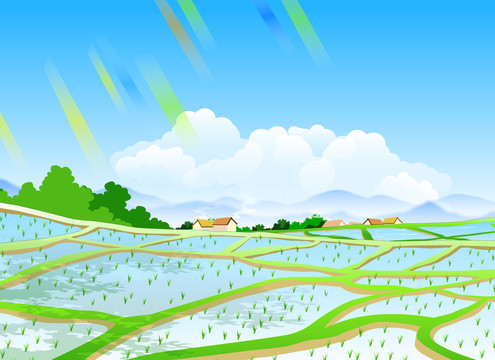 卡通場景