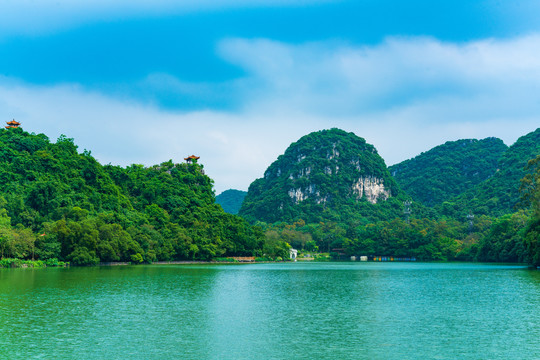 柳州龙潭公园山水