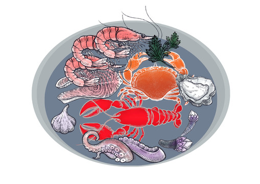 海鮮拼盤