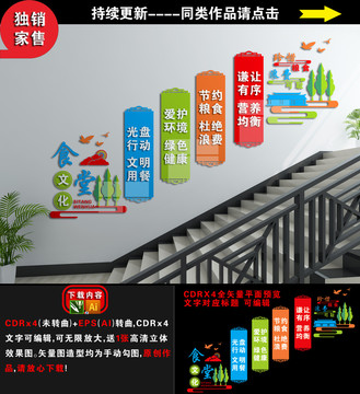 食堂樓梯文化