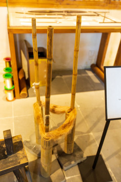 江苏苏州丝绸博物馆调丝架