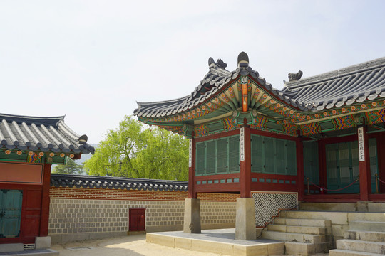 韩国景福宫咸和堂和缉敬堂
