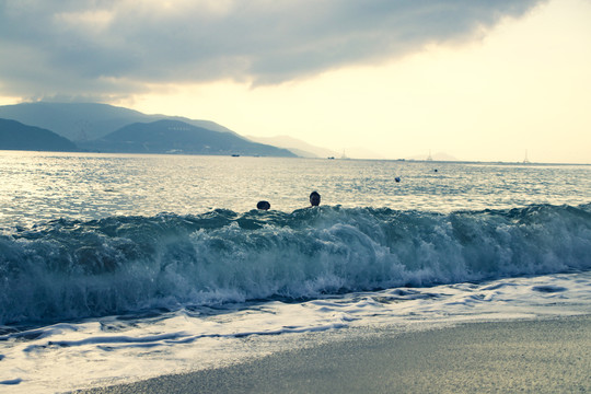 大海浪花