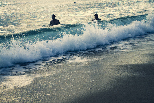 大海浪花