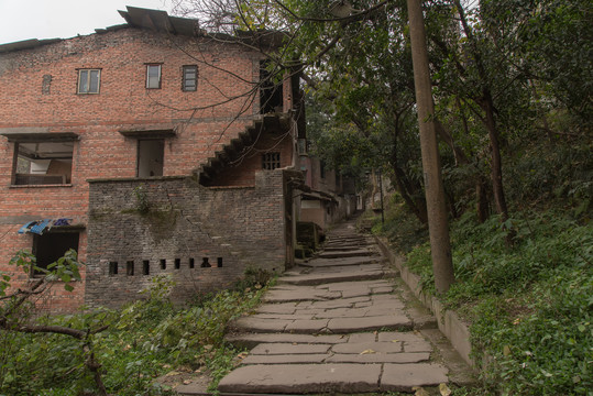 老重庆建筑街道