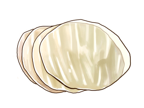 粉皮插畫