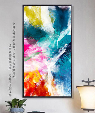 抽象油畫