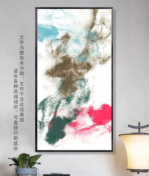 抽象油畫