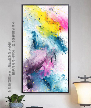 抽象油畫