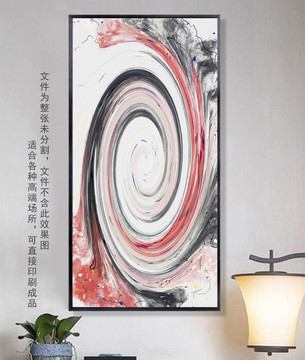 玄關抽象畫