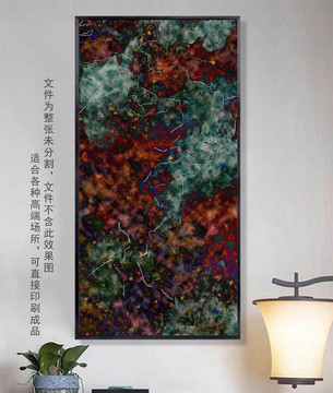 抽象油畫