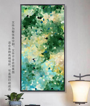 抽象油畫