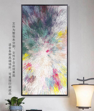 抽象油畫