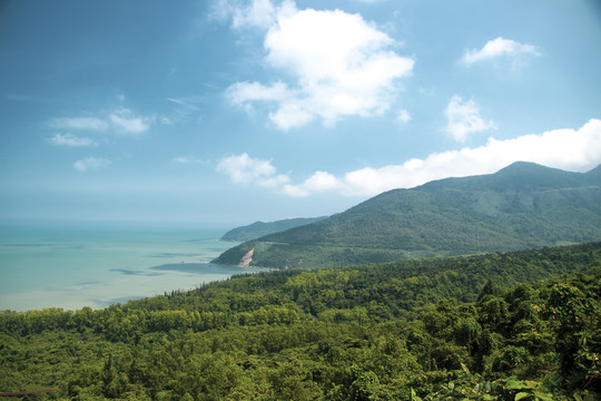 越南灵姑湾海岛风景