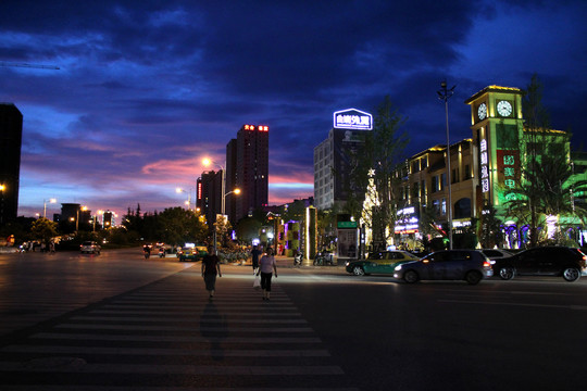 外滩夜市夜景