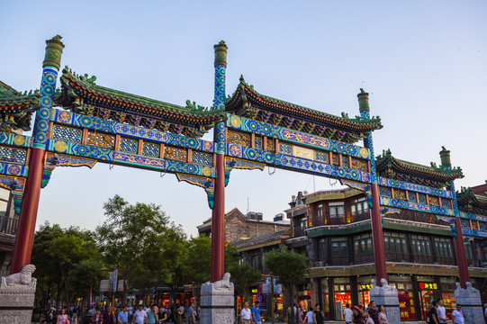 北京正阳桥牌坊