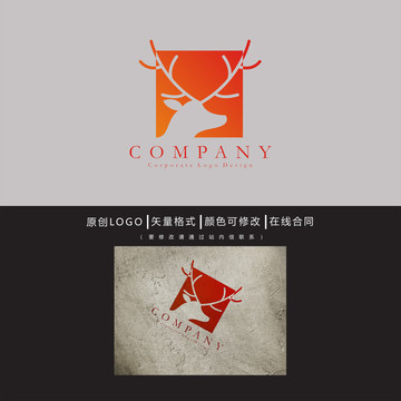 鹿logo