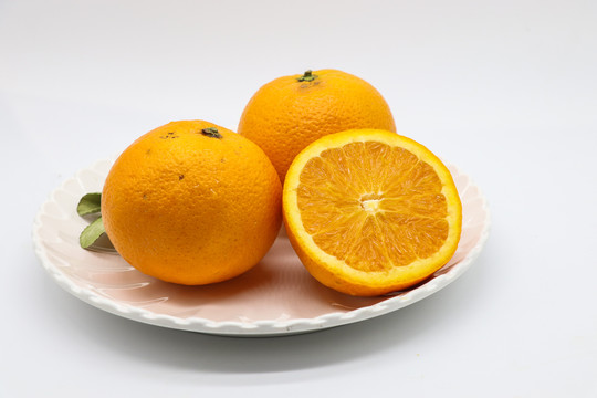 新鲜甜橙