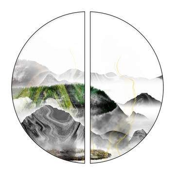 裝飾水墨畫