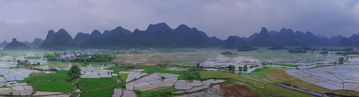 乡村全景图