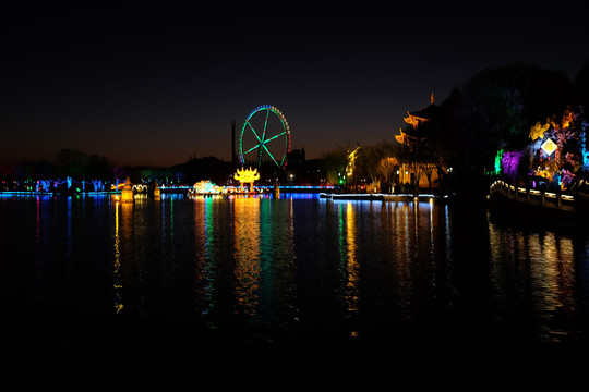 大观公园夜景