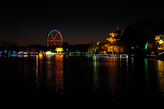 大观公园夜景