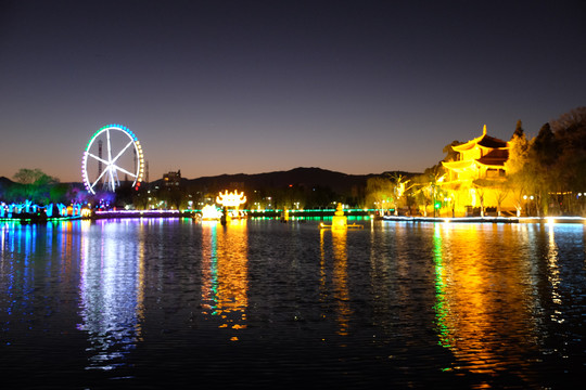大觀公園夜景