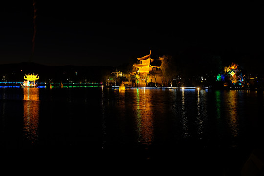 大观公园夜景