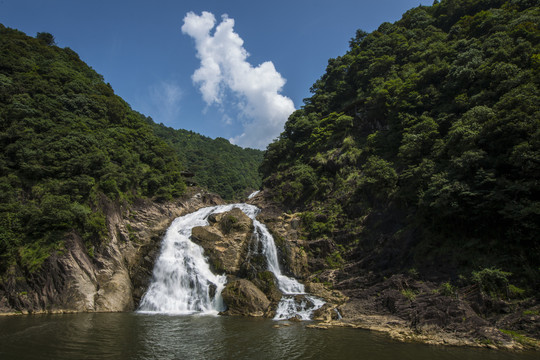 福建周宁九龙漈瀑布群