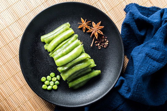 水煮豌豆