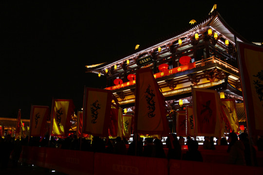 陕西西安大唐芙蓉园灯展