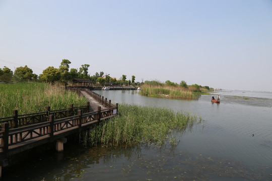 阳澄湖风光