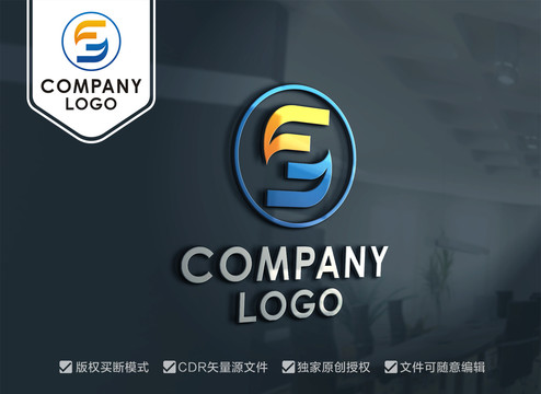ZF標志FZ字母標志
