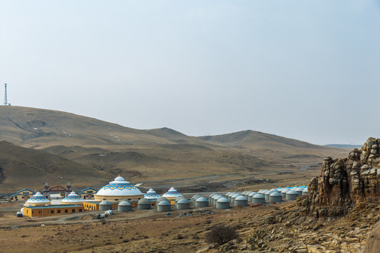 吉穆斯泰景区蒙古包