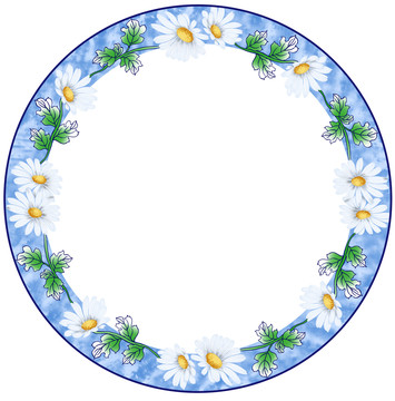 小菊花盤