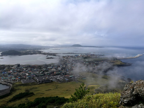 俯瞰济州岛