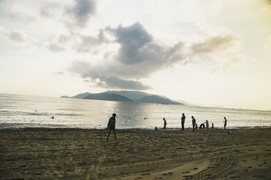 芽庄沙滩海岛