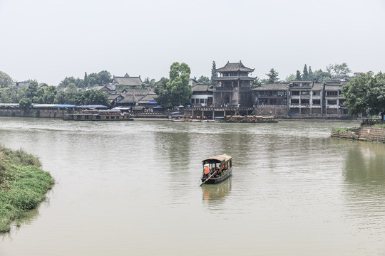 黄龙溪风光