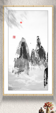 玄關(guān)壁畫