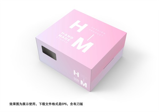 27cm連體式蛋糕盒加窗口