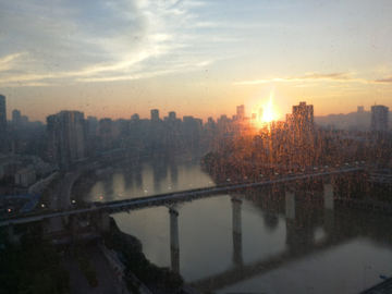 重庆窗外朝阳