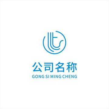 蓝色科技logo