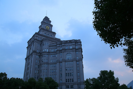 欧式建筑酒店外景