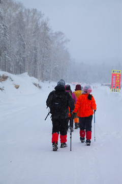 黑龙江省双峰林场雪乡