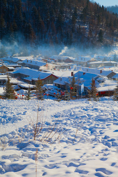 黑龙江省双峰林场雪乡