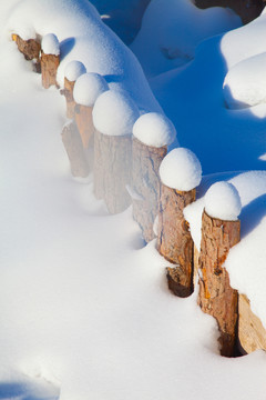 黑龙江省双峰林场雪乡