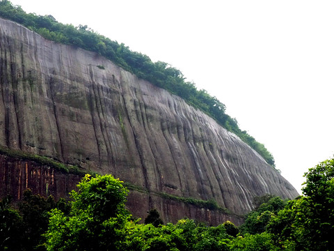 丹霞山岩石